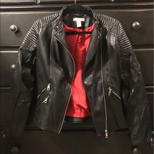 H&M Leather Moto Jacket